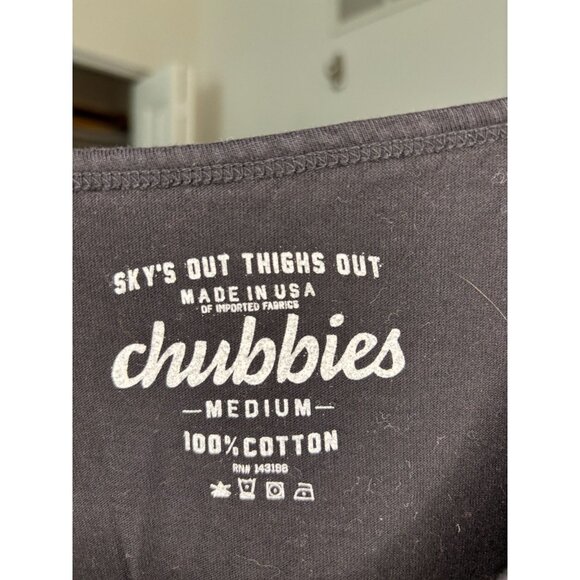 CHUBBIES Get It Hot Tank Top Mens M Pizza Graphic Summer Skies Out Thighs Out - Picture 7 of 7